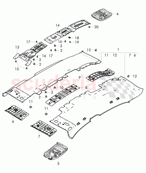 Part Diagram for Bentley N 903 682 03