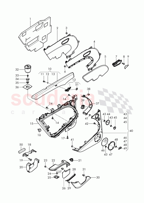 Part Diagram for Bentley 3Y5 864 065 A