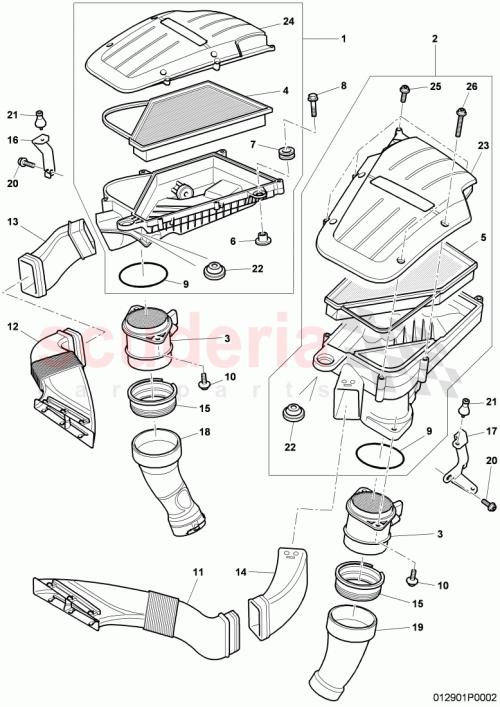Part Diagram for Bentley 3W0129617H