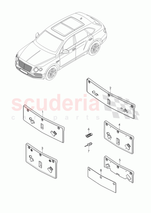 Part Diagram for Bentley N90218403