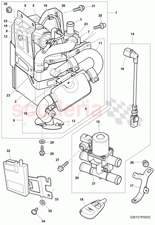 Part Diagram for Bentley N90698601