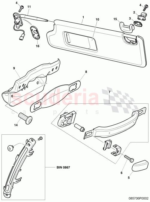 Part Diagram for Bentley N10637401