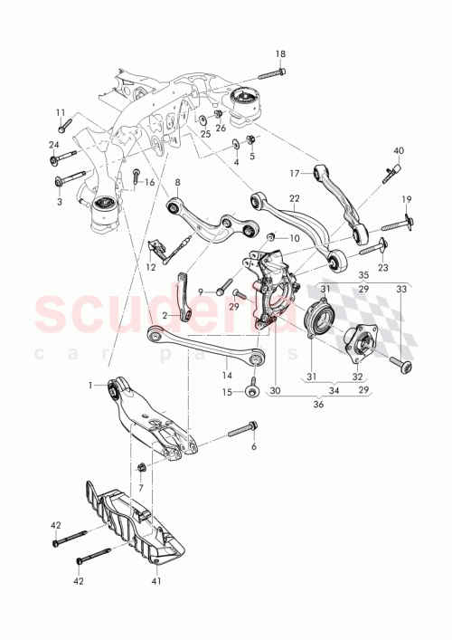 Part Diagram for Bentley 4M0 501 529 L