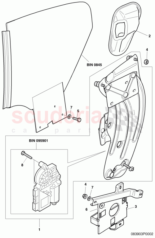 Part Diagram for Bentley 3W0 839 837 C