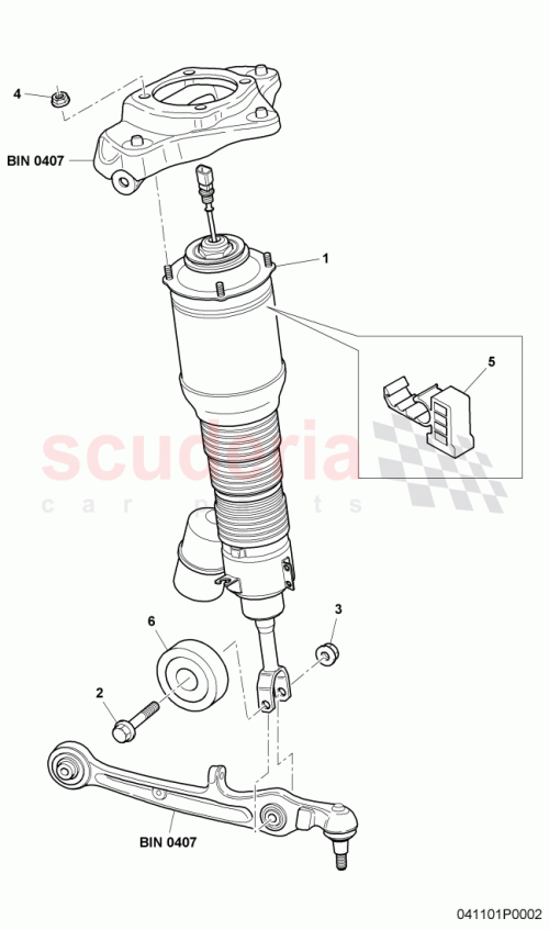 Part Diagram for Bentley 3W0 616 039 M