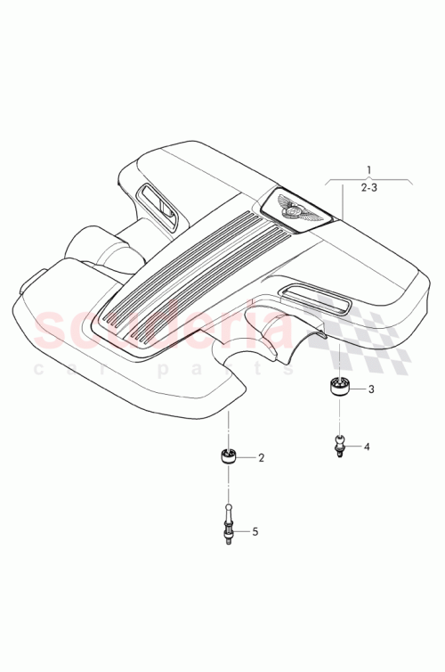 Part Diagram for Bentley 4G0 103 226