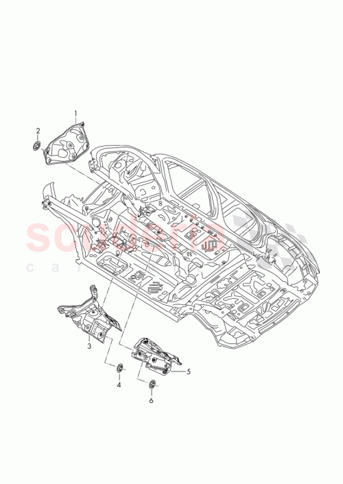 Part Diagram for Bentley 4M0 864 831 N