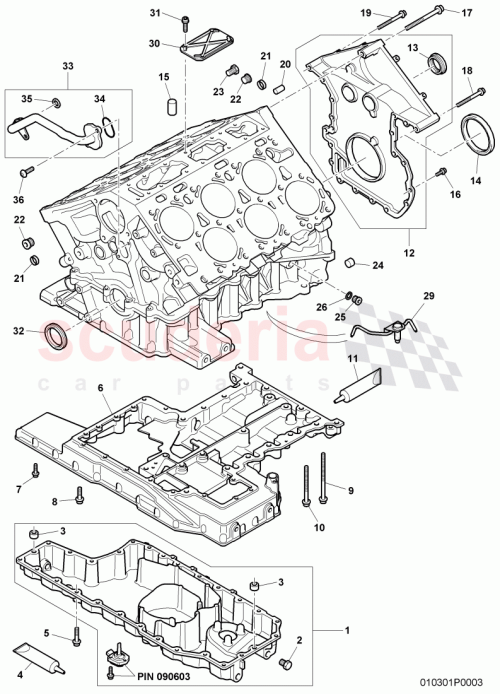 Part Diagram for Bentley N90500604