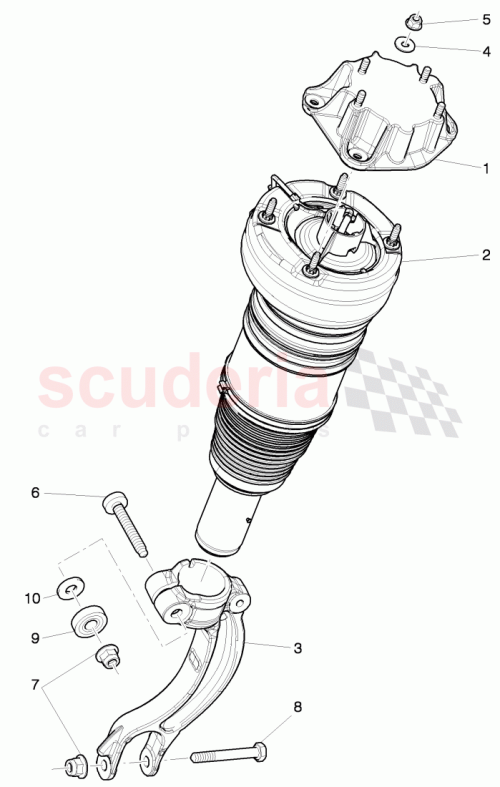 Part Diagram for Bentley 3Y5616119C
