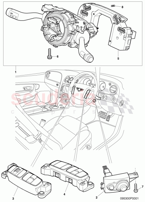 Part Diagram for Bentley N10526302