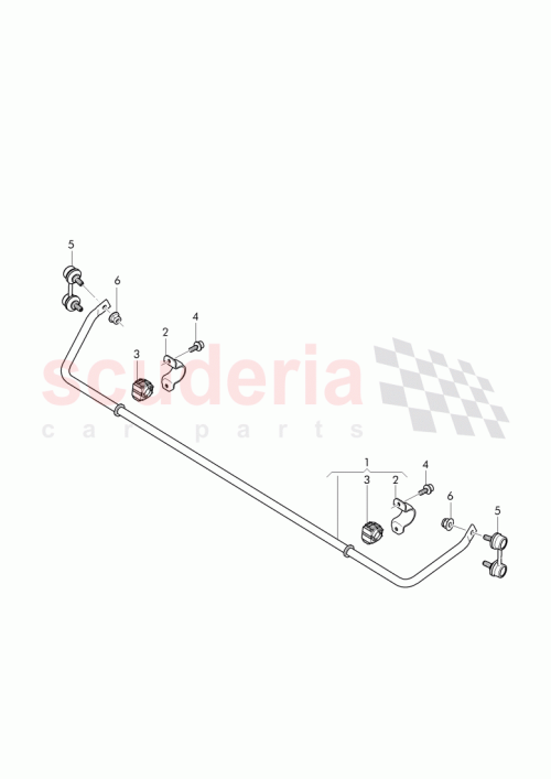 Part Diagram for Bentley 1K0511439E