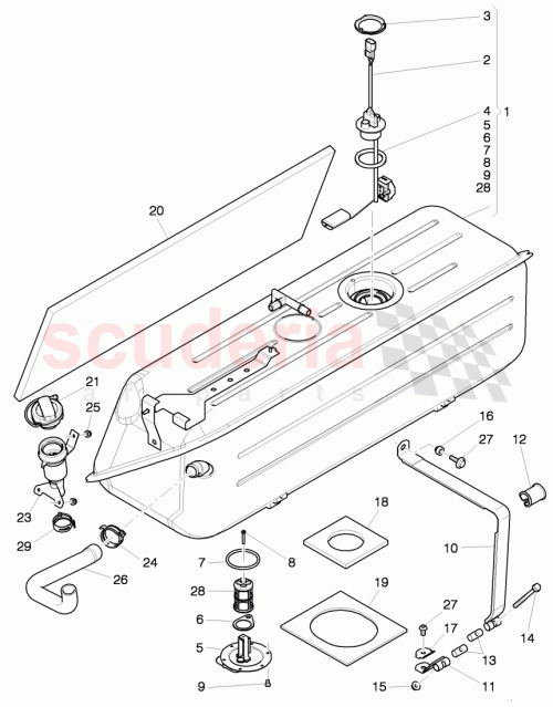 Part Diagram for Bentley 3Y0201693