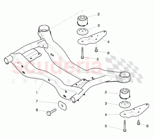 Part Diagram for Bentley WHT003827