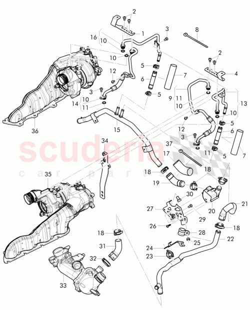 Part Diagram for Bentley WHT 006 537