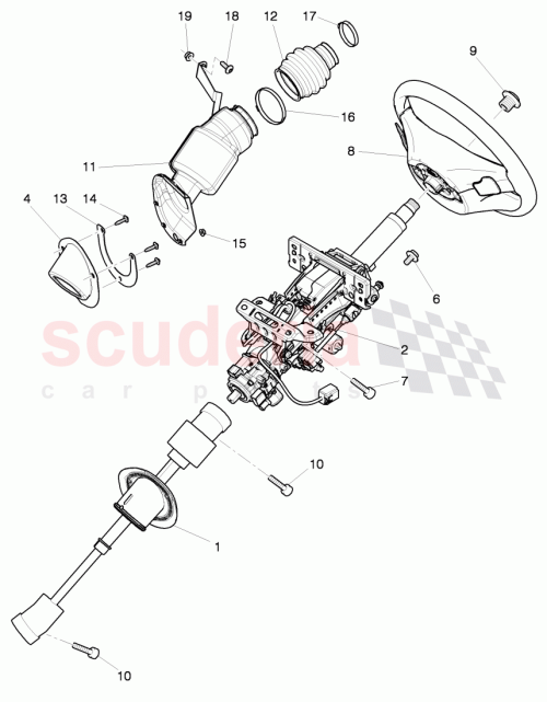 Part Diagram for Bentley 3Y0 419 651 BC