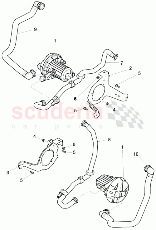 Part Diagram for Bentley 3Y0 131 145 A
