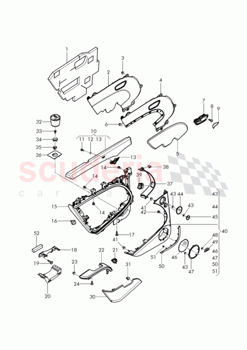 Part Diagram for Bentley 3Y5 867 133