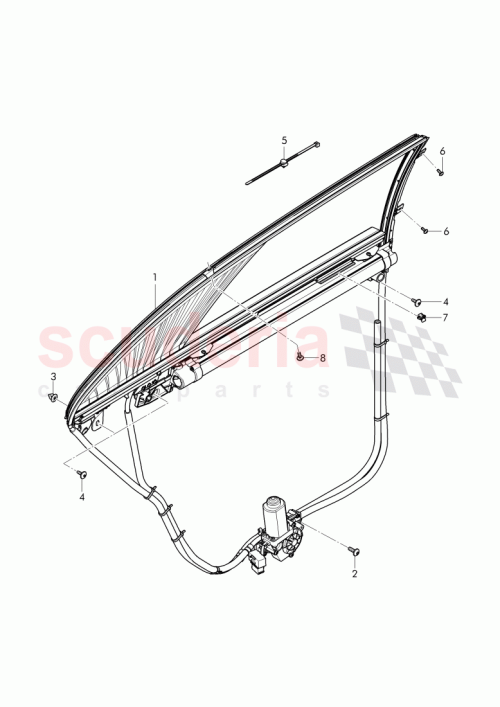 Part Diagram for Bentley 3Y5 862 755 B
