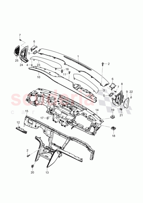 Part Diagram for Bentley 3Y1 858 296