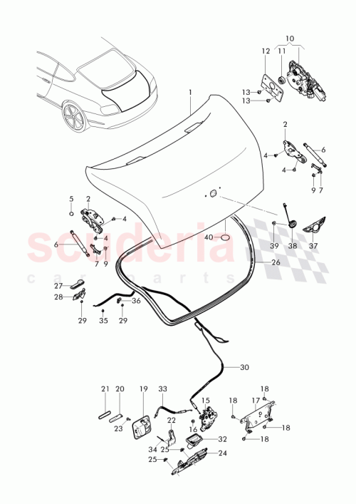 Part Diagram for Bentley 3W8 827 852