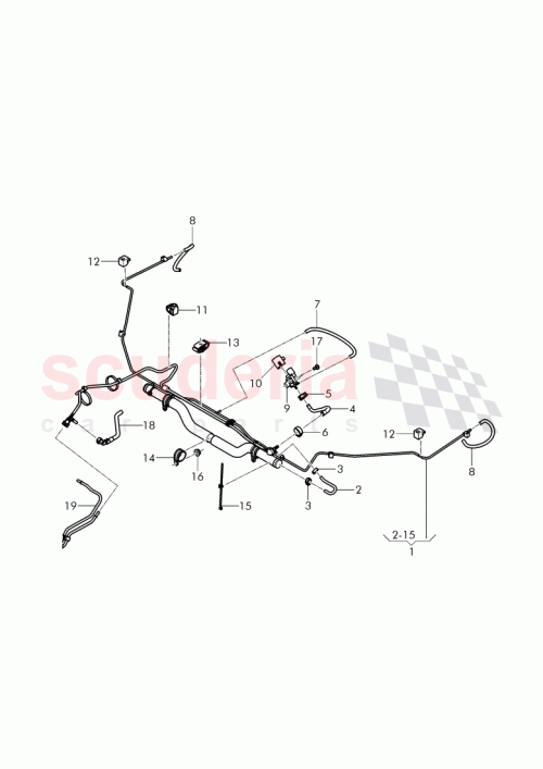 Part Diagram for Bentley 3Y0253843C