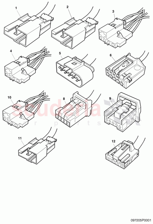 Part Diagram for Bentley 4B0973605