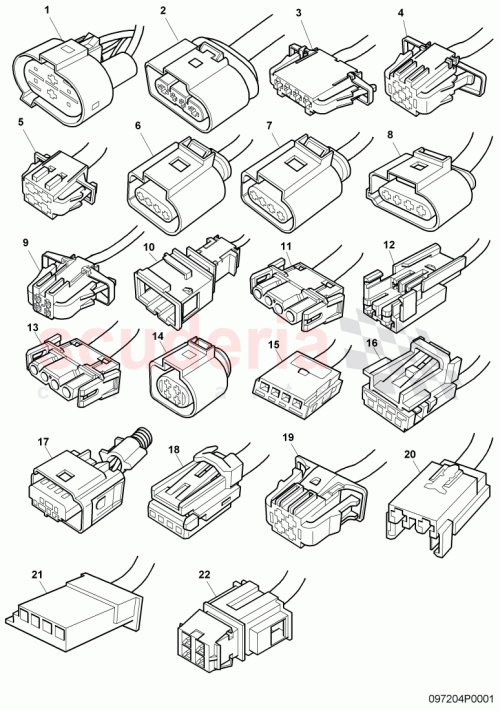 Part Diagram for Bentley 1J0973724A