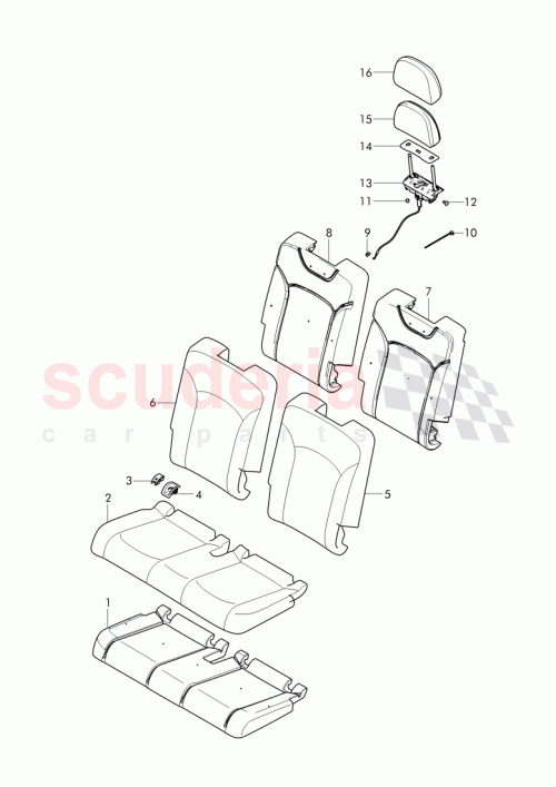 Part Diagram for Bentley 4M0 885 590