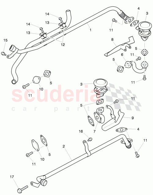 Part Diagram for Bentley 07V131163A