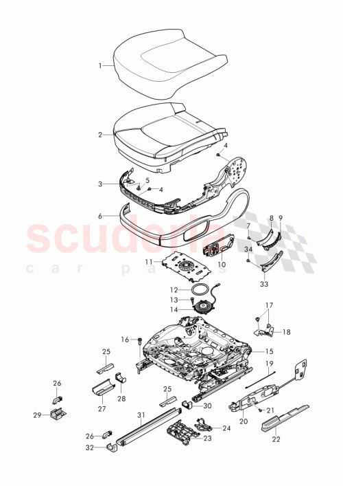 Part Diagram for Bentley 3Y5 881 406 J