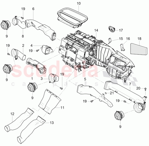 Part Diagram for Bentley 3Y1260197A