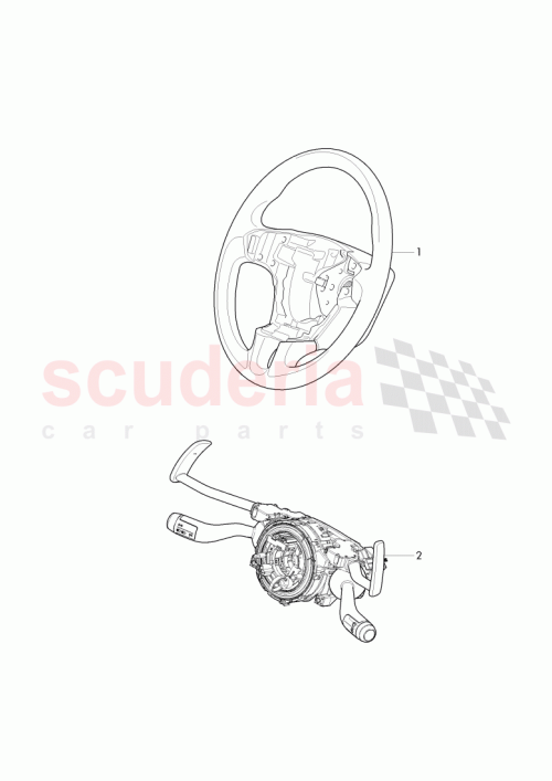 Part Diagram for Bentley 3W0419091N