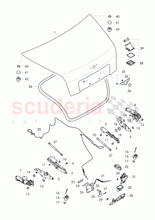 Part Diagram for Bentley 4W0 827 532 B