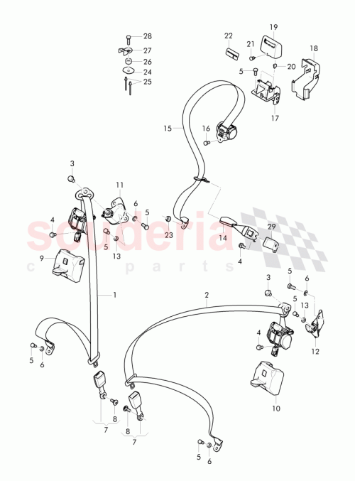 Part Diagram for Bentley N98923402