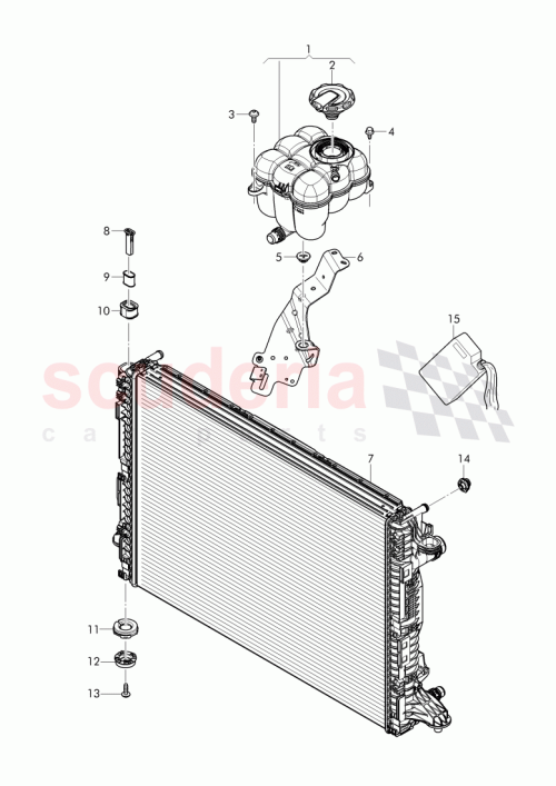 Part Diagram for Bentley 4M0 121 251 N