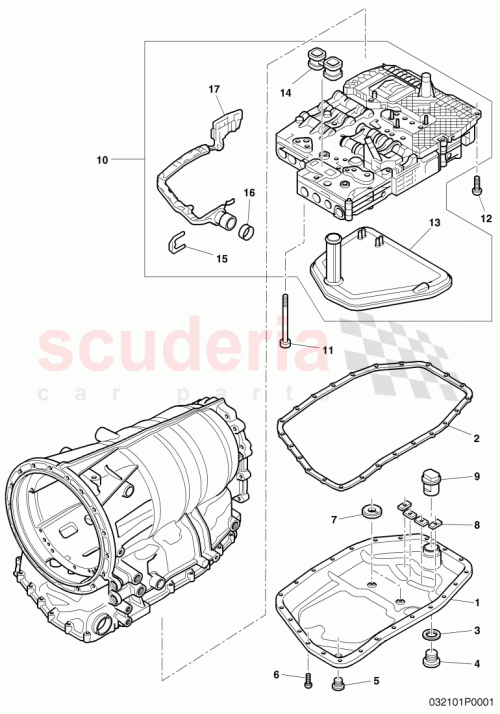 Part Diagram for Bentley 01V971848