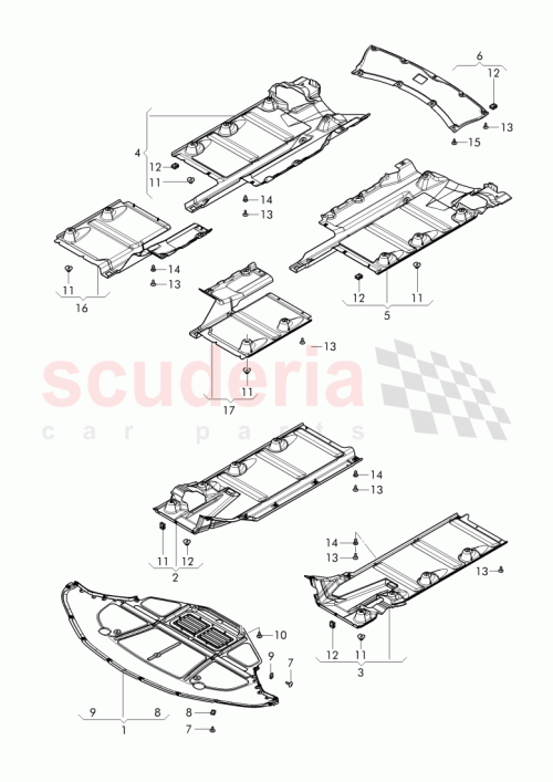 Part Diagram for Bentley 3Y4 825 413 B