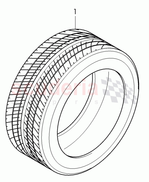 Part Diagram for Bentley 3W0 601 313 BL