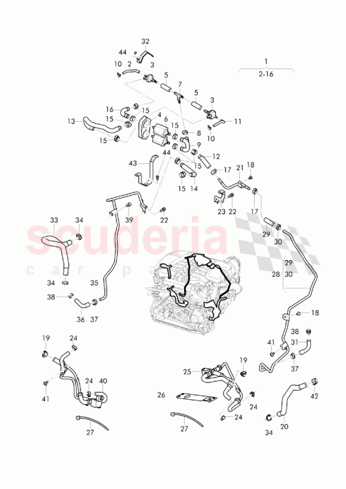 Part Diagram for Bentley 3W0 612 733 CT