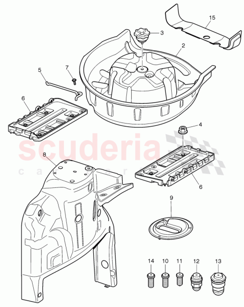 Part Diagram for Bentley 3W5 804 987 B
