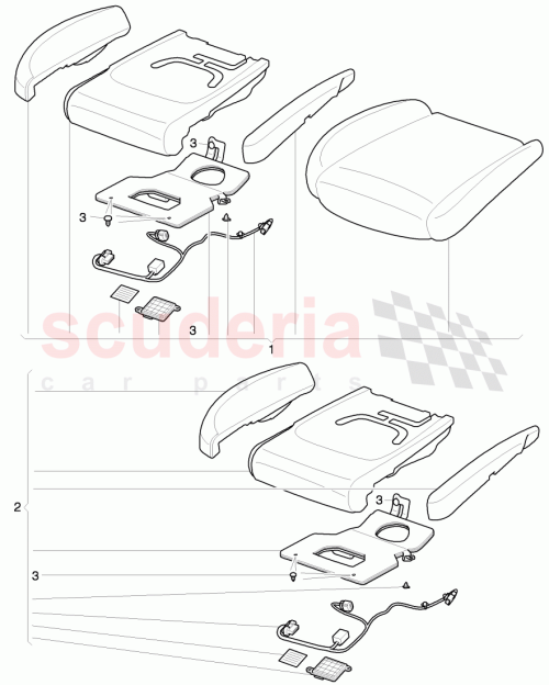 Part Diagram for Bentley 3W8 898 094 A