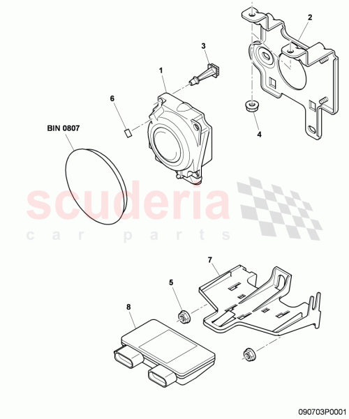 Part Diagram for Bentley N90663603