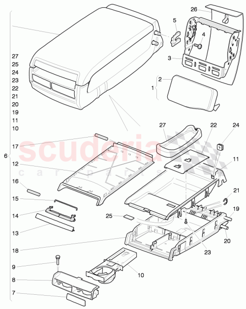 Part Diagram for Bentley 3W5886327