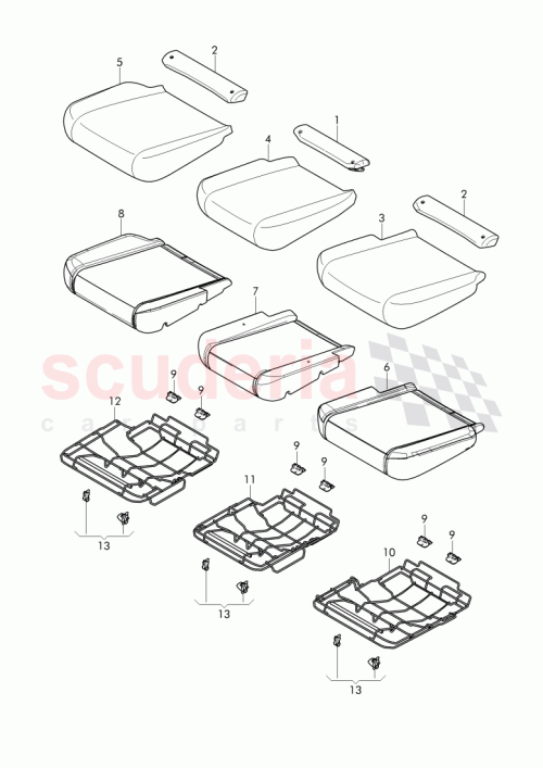 Part Diagram for Bentley 36A 886 213 F