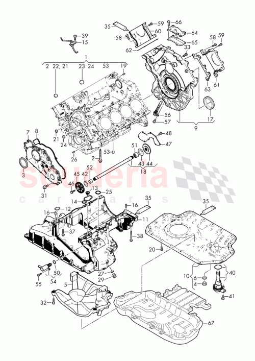 Part Diagram for Bentley N 104 056 04