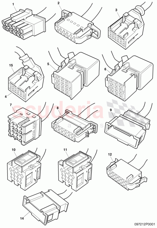 Part Diagram for Bentley 6Q0972726