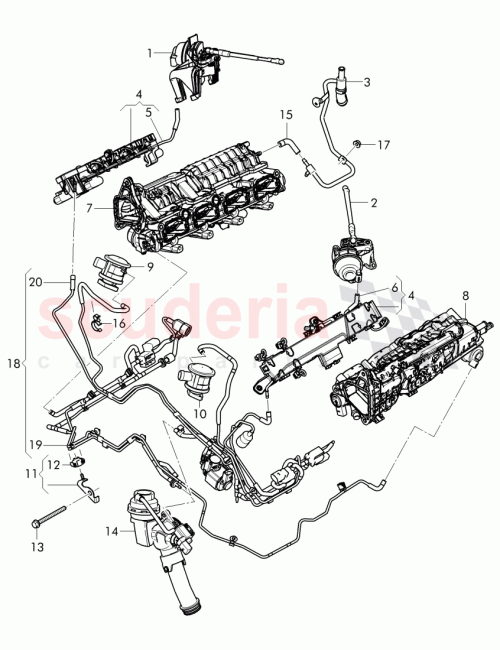 Part Diagram for Bentley 79131055EC