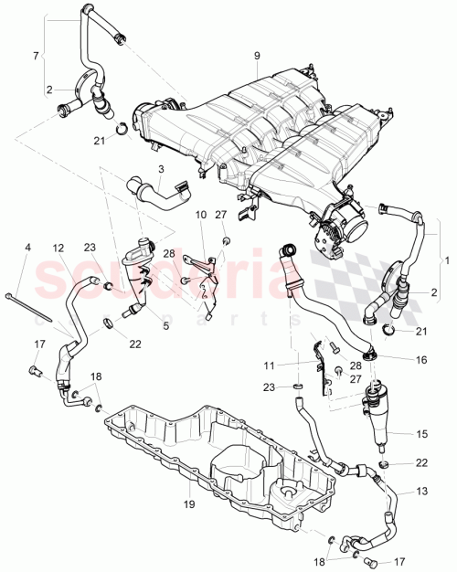 Part Diagram for Bentley N10197601