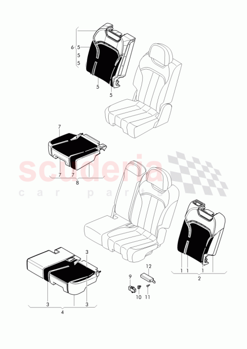 Part Diagram for Bentley 1M0 937 510