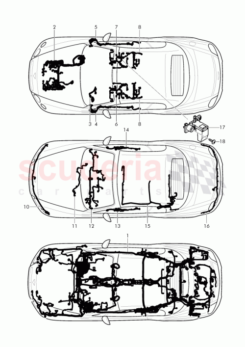 Part Diagram for Bentley 3W7 971 022 AC